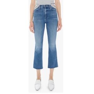 MOTHER Blue Flared Jeans